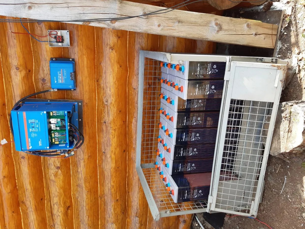 L'éolienne tourne !