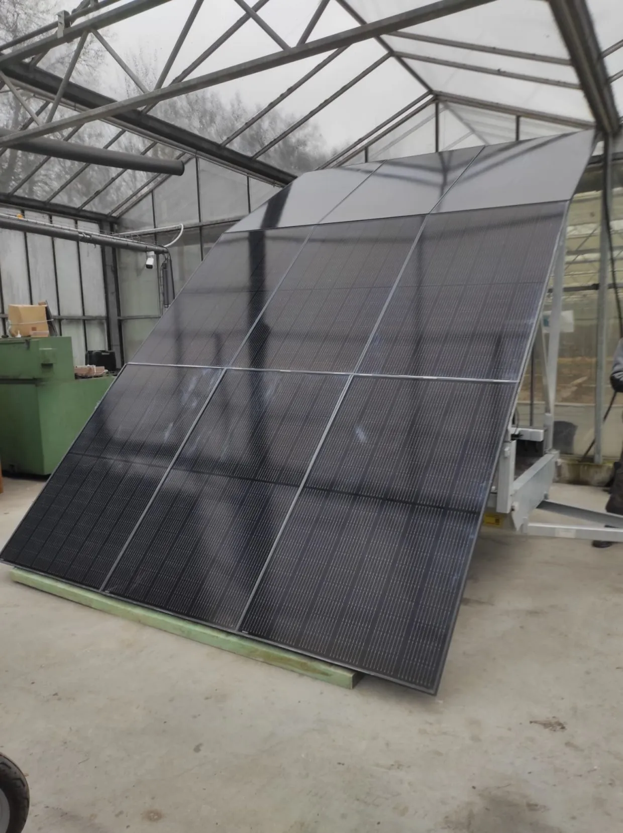 Notre remorque solaire est placée !