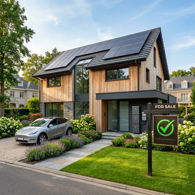 Valorisation immobilière avec une batterie solaire