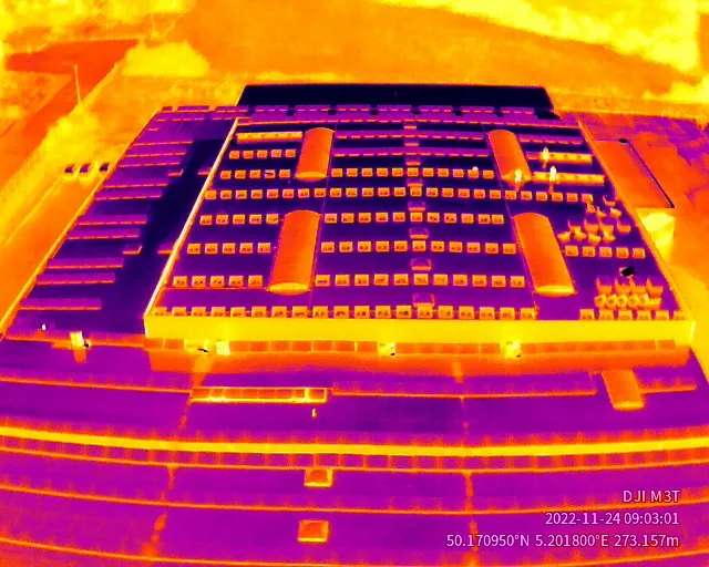 Thermographie drone